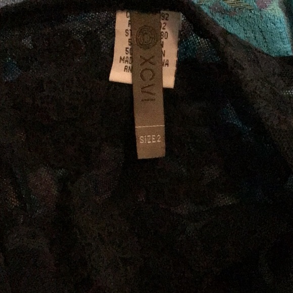 XCVI black lace top, Size Medium/Large - Picture 9 of 9